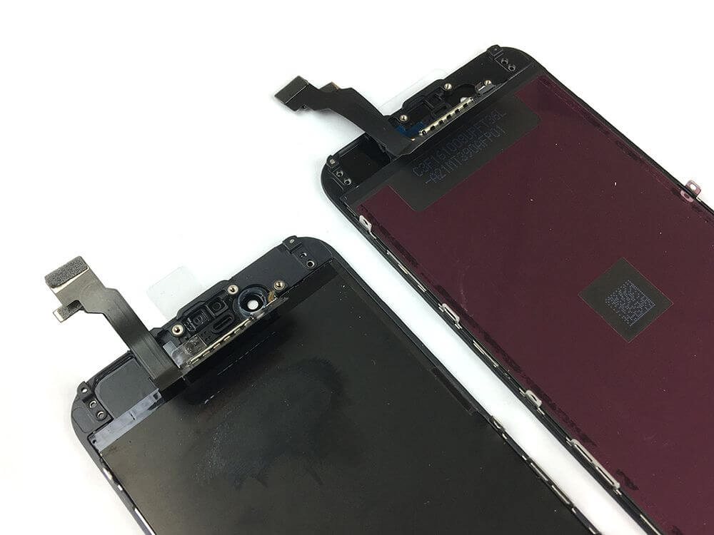 Verschillen iPhone scherm kwaliteit