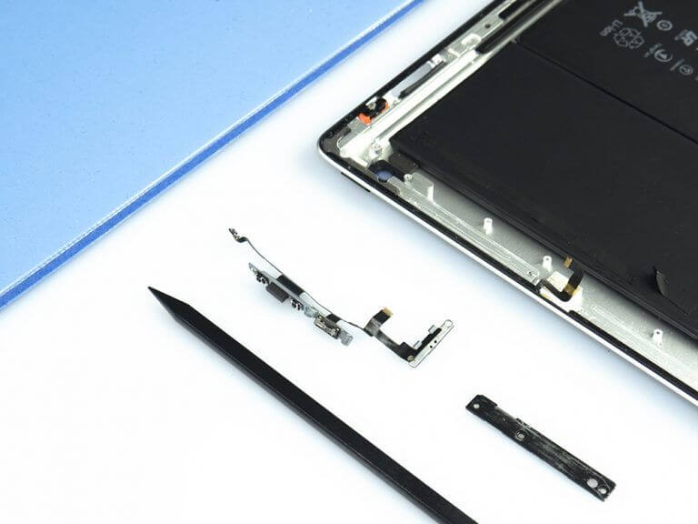 iPad 3 aan uit knop vervangen