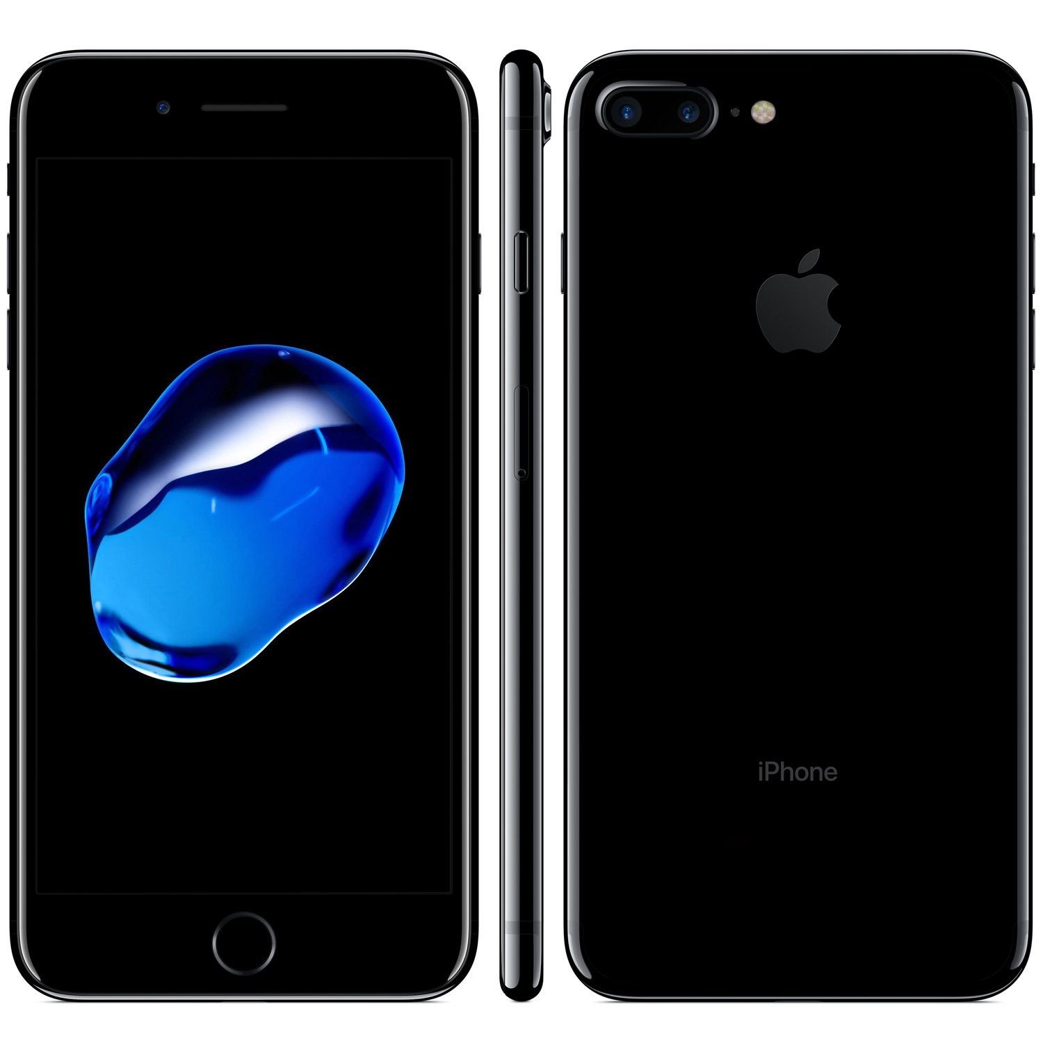 Refurbished iPhone 7 Plus jet black 2 Refurbished iPhone 7 Plus jet black