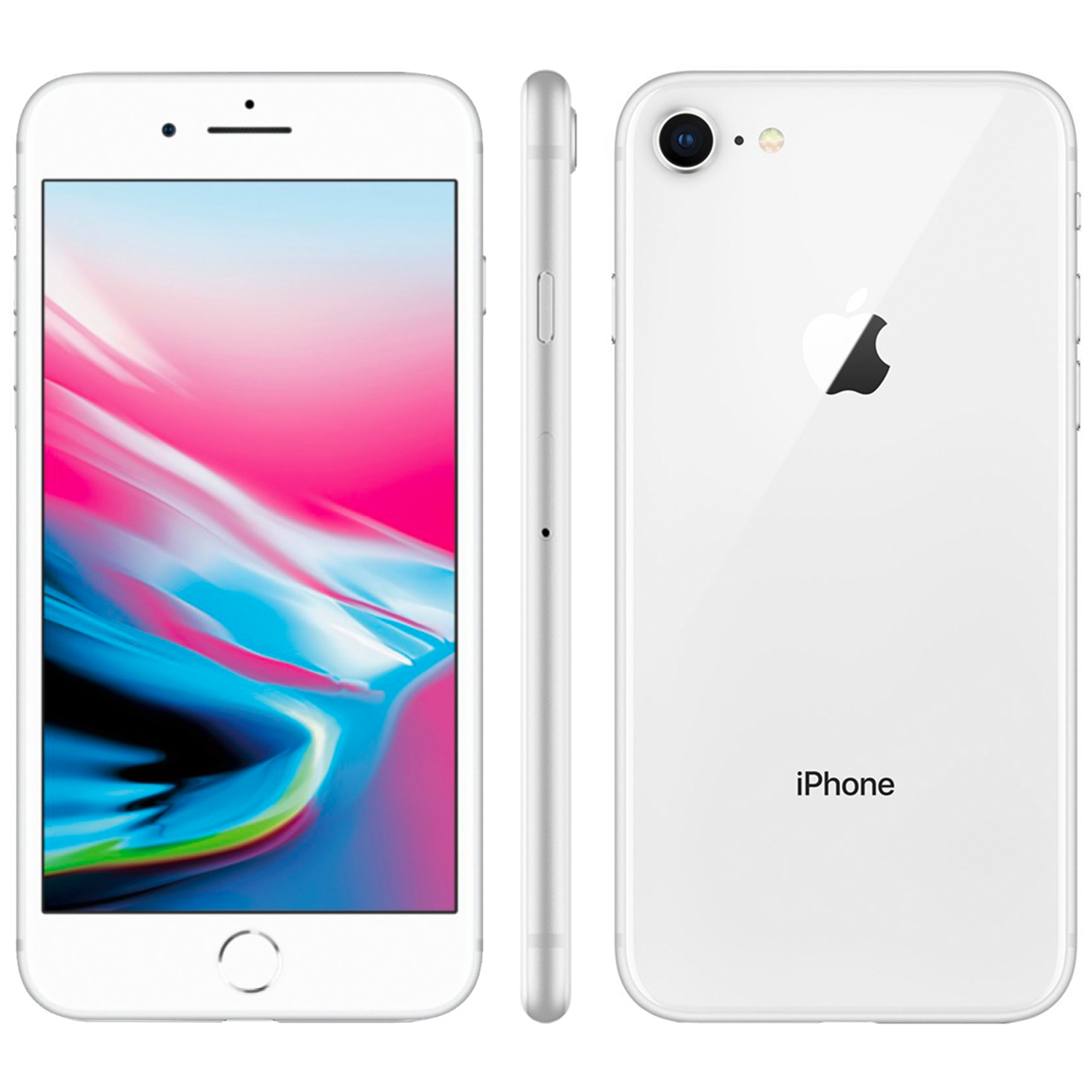Refurbished iPhone 8 zilver 2 Refurbished iPhone 8 zilver