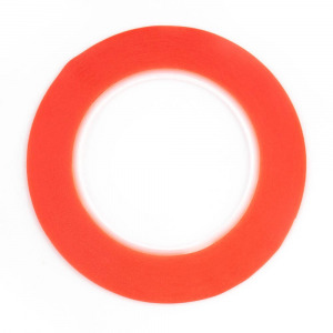 Montage tape 33 meter x 2 mm rood