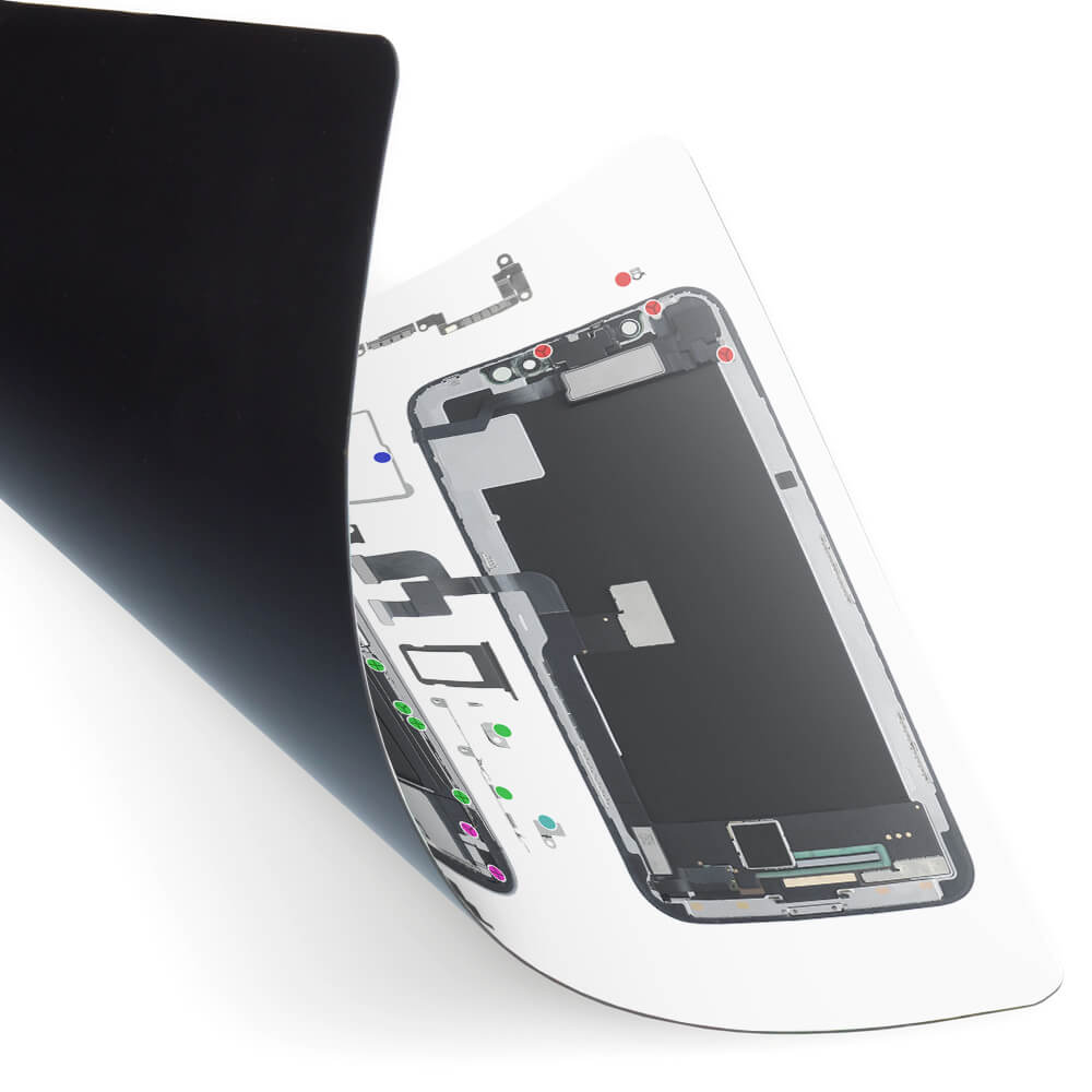iPhone X magnetische schroefmat iPhone X magnetische schroefmat