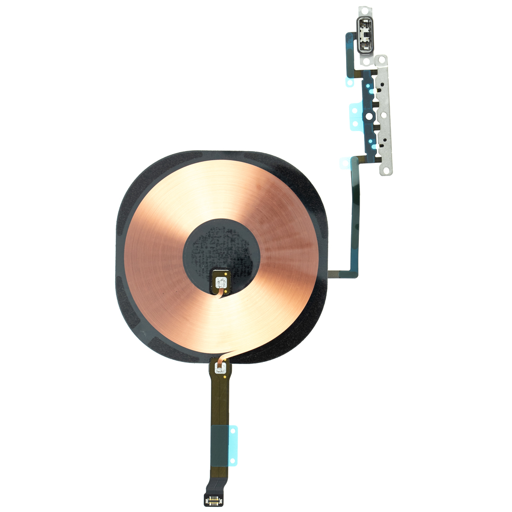 fixjeiphone-iphone-11-pro-max-draadloos-oplaader-volume-kabel iPhone 11 Pro Max draadloos opladen antenne met volume kabel