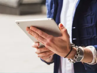 Tablet leegmaken voor verkoop