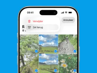 Zo krijg je per ongeluk verwijderde foto's weer terug op je iPhone